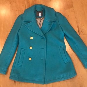 KIDS Jcrew Turquoise/Light Blue Peacoat